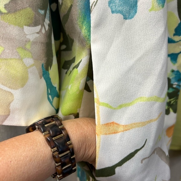 Chicos' Spring Paradise Duster/ Size 3 - Picture 6 of 14